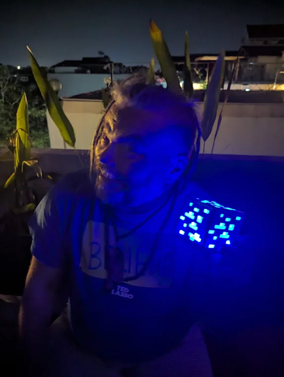 Plush lounge seating area